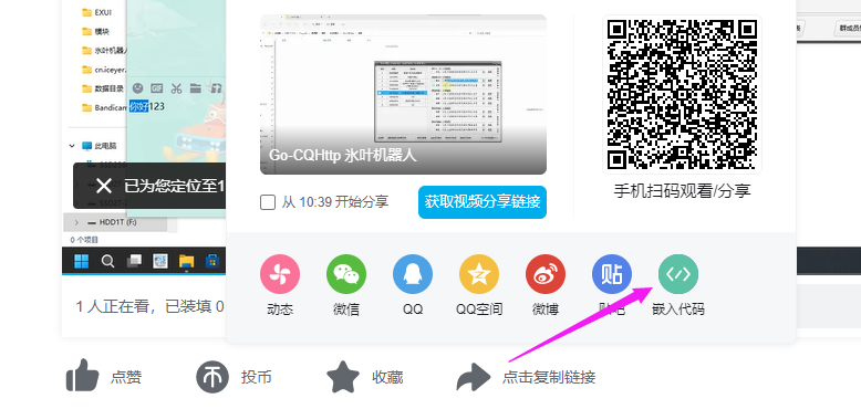 嵌入代码