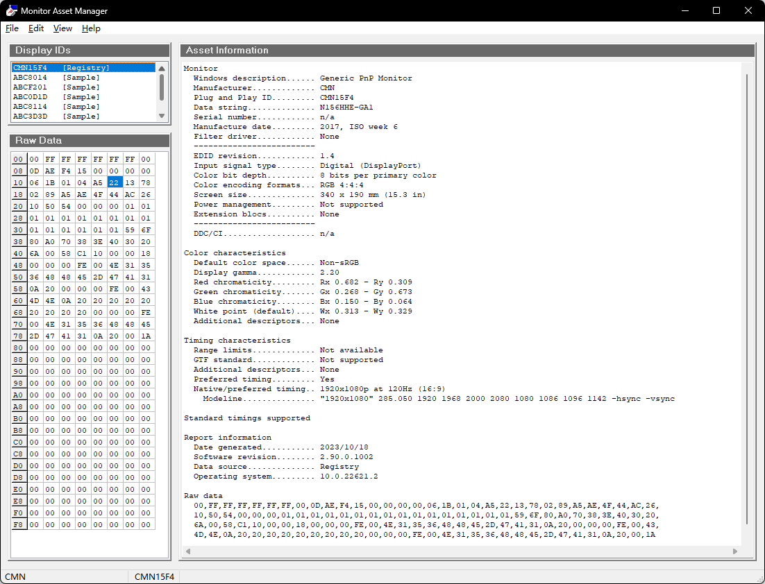 Monitor Asset Manager